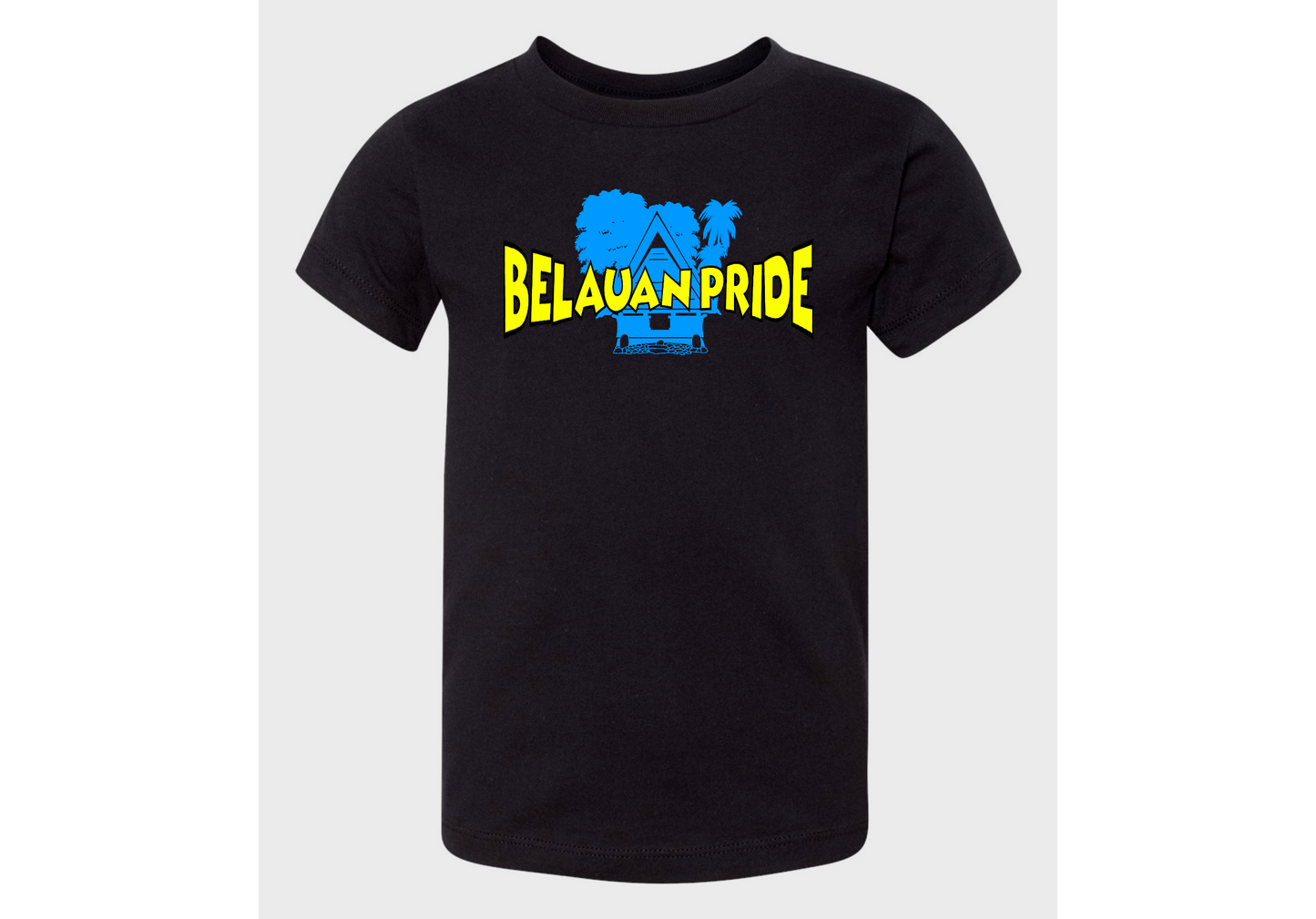 BLUE & YELLOW BELAUAN PRIDE W/ BAI BG TODDLER SHIRT