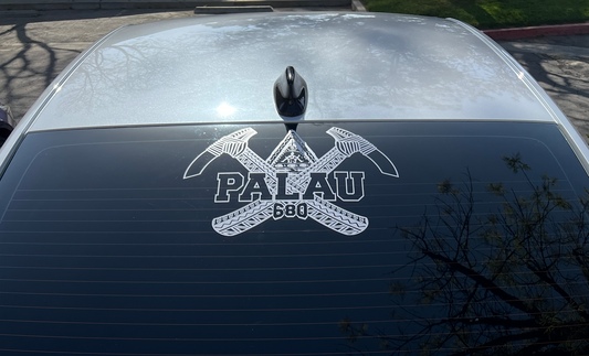 Palau tribal Ebakl with Bai Decal