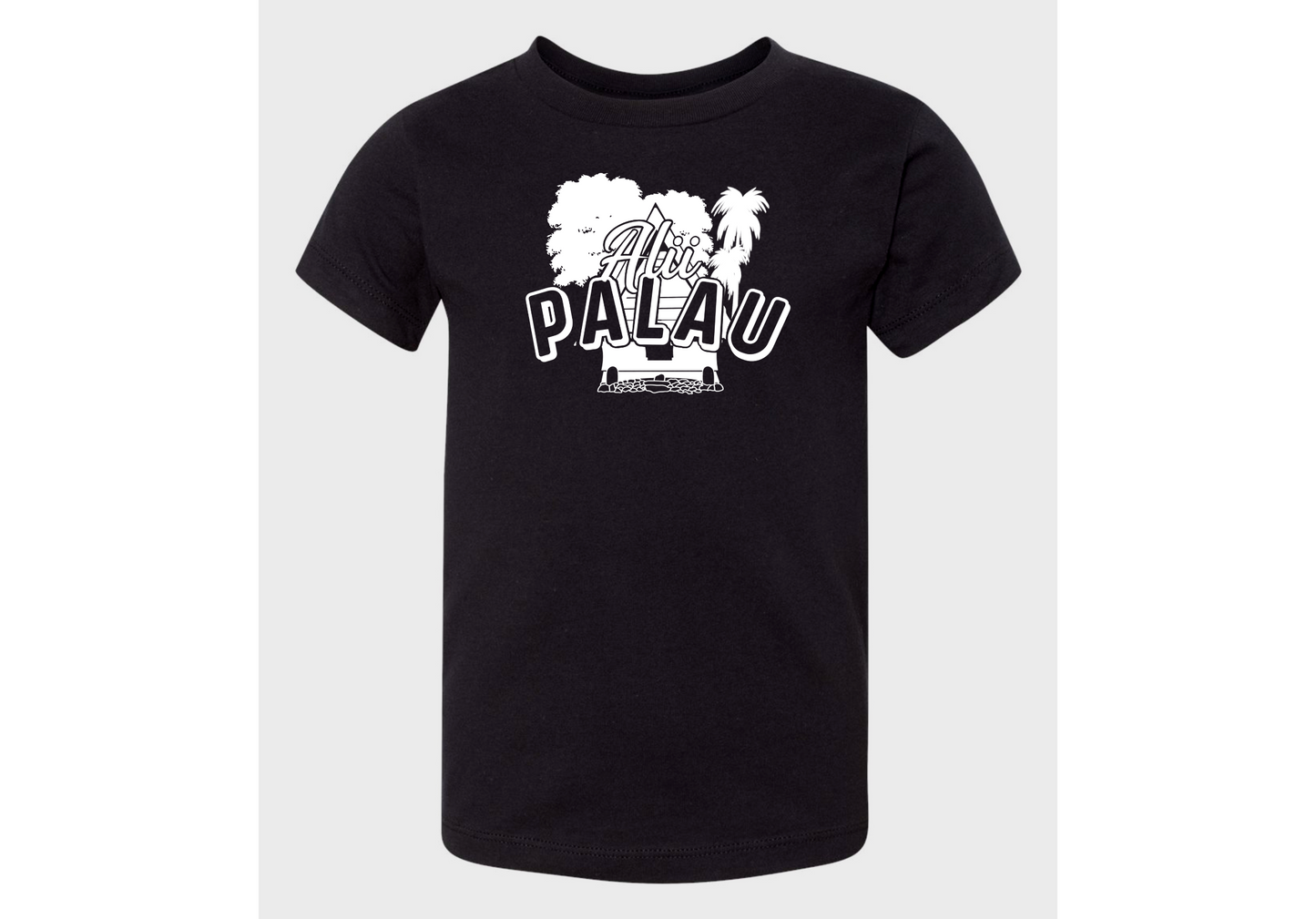 WHITE ALII PALAU BAI BG TODDLER SHIRT