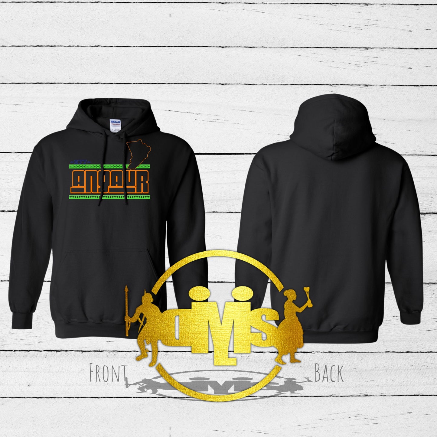 Palau 16 States Hoodies