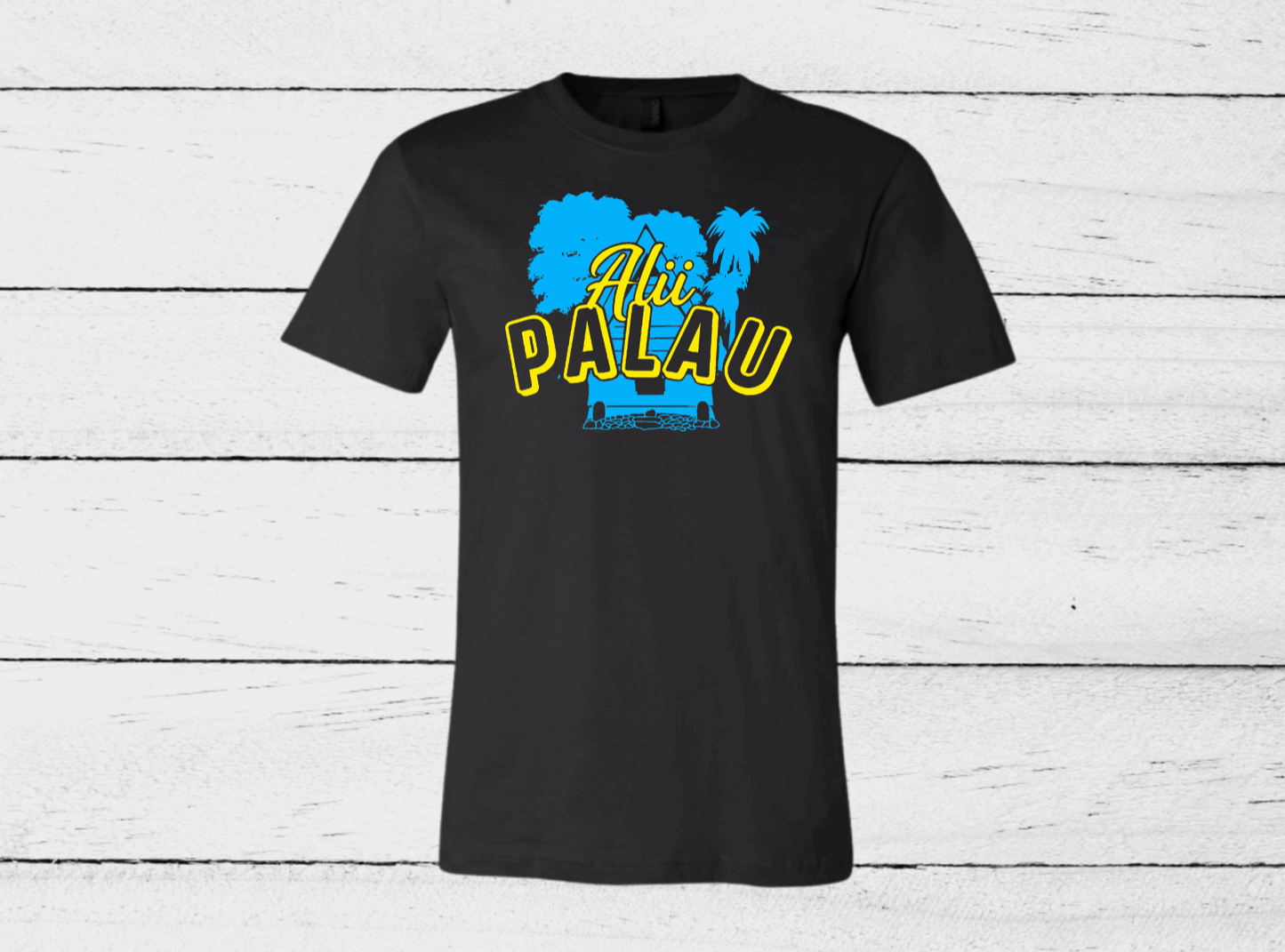 BLUE & YELLOW ALII PALAU BAI BG YOUTH SHIRT