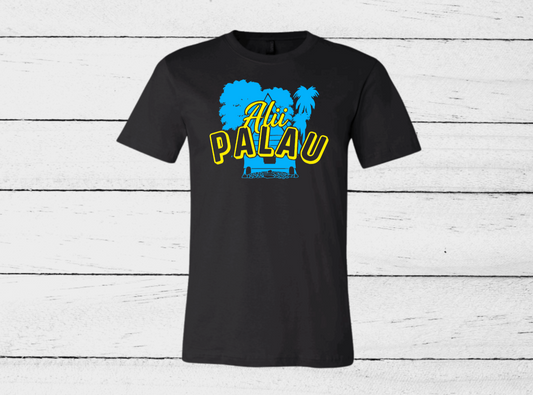 BLUE & YELLOW ALII PALAU BAI BG YOUTH SHIRT