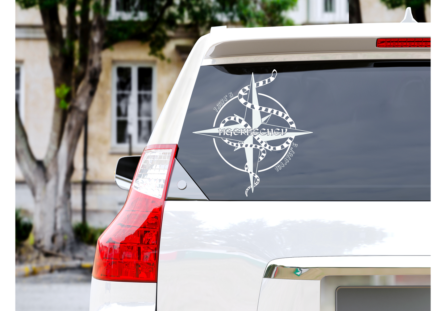 NGERBECHED DECAL w/ COORDINATES