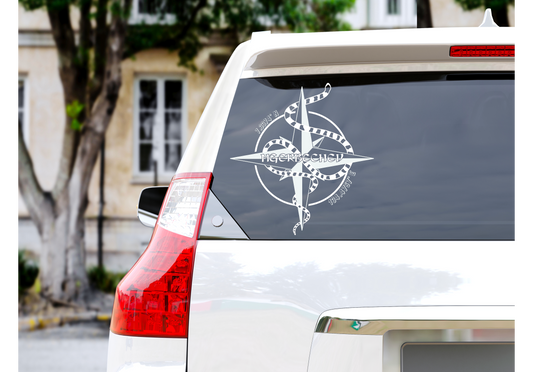 NGERBECHED DECAL w/ COORDINATES