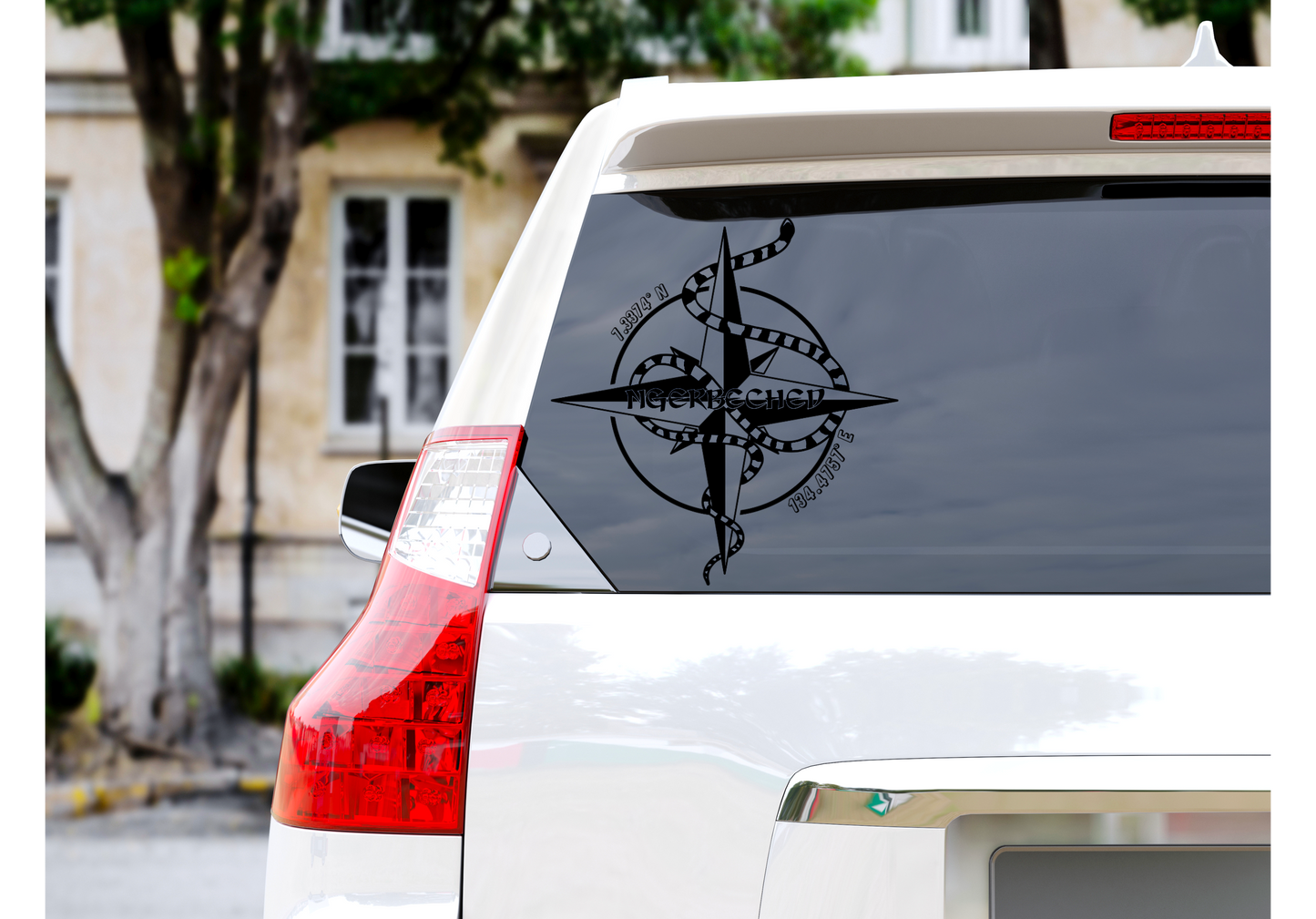 NGERBECHED DECAL w/ COORDINATES
