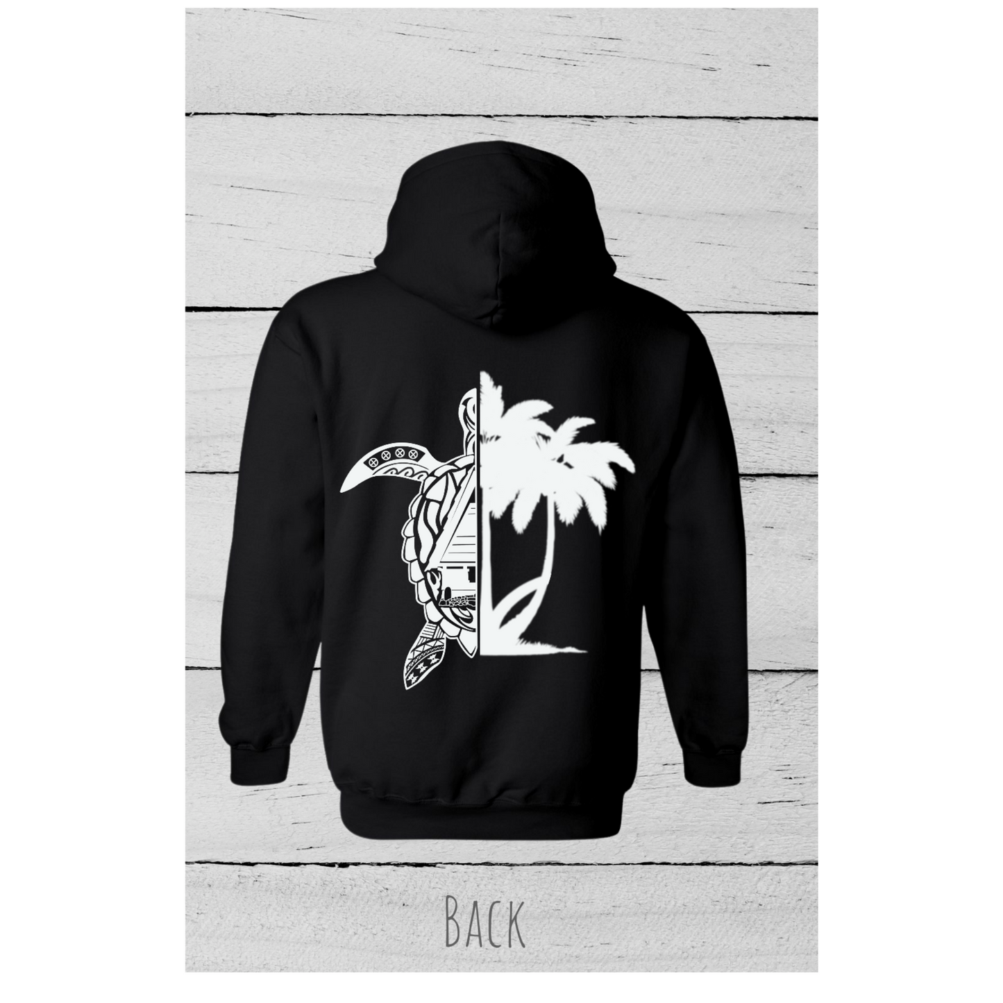HALF TURTLE BAI HOODIE | BACK PRINT ONLY