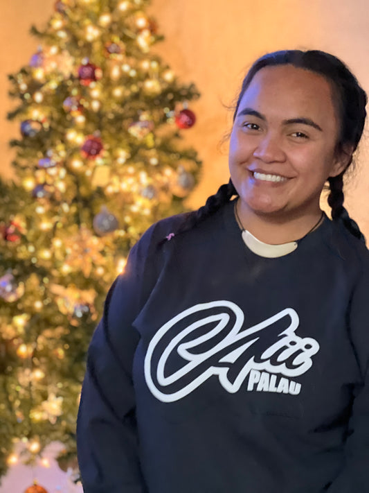Alii Palau 3d Puff Crewneck Sweater