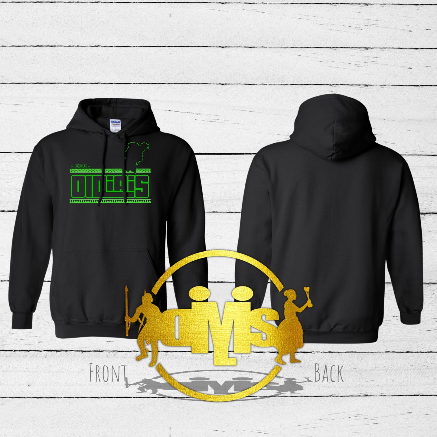 Palau 16 States Hoodies