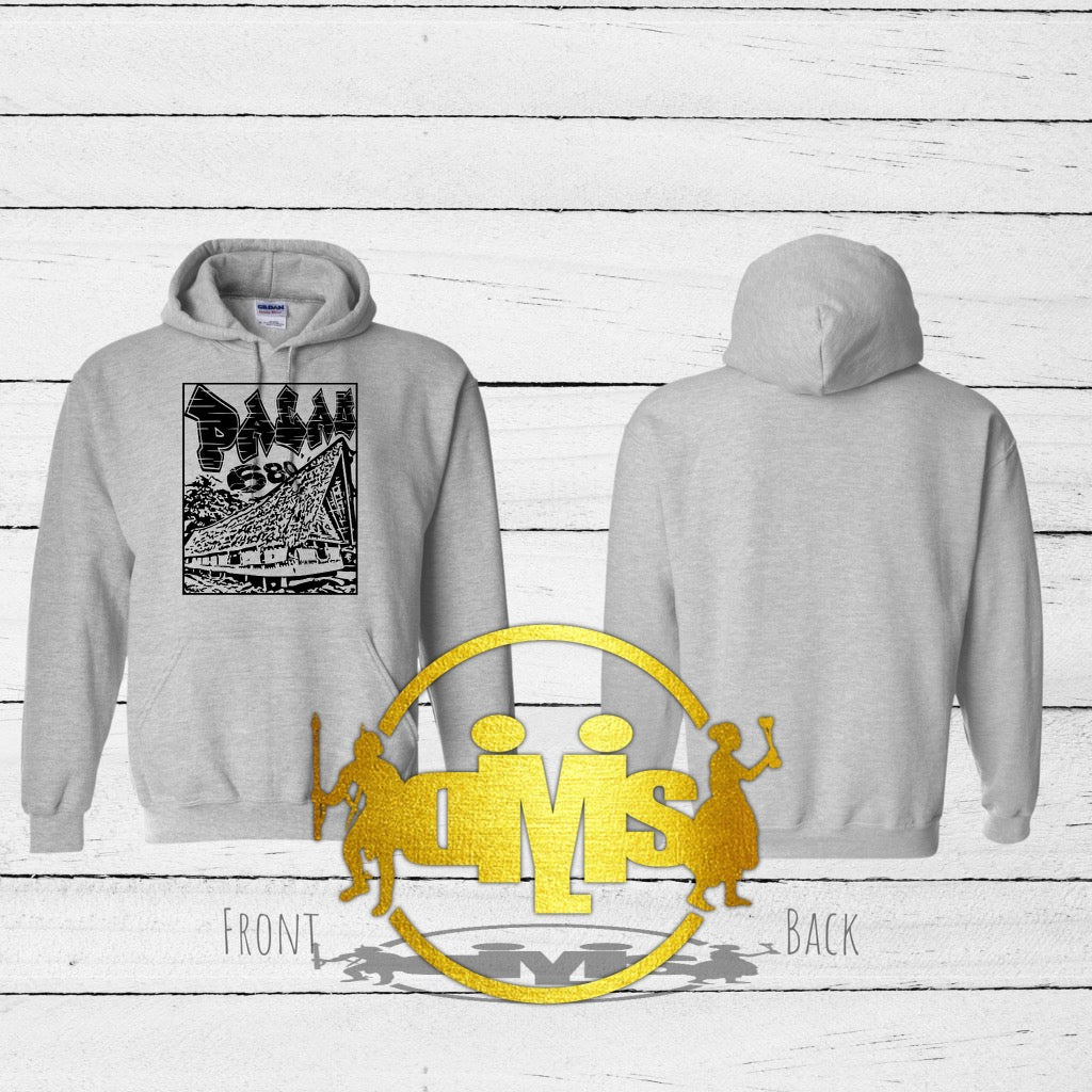 Palau 680 Bai design full front Pullover Hoodie