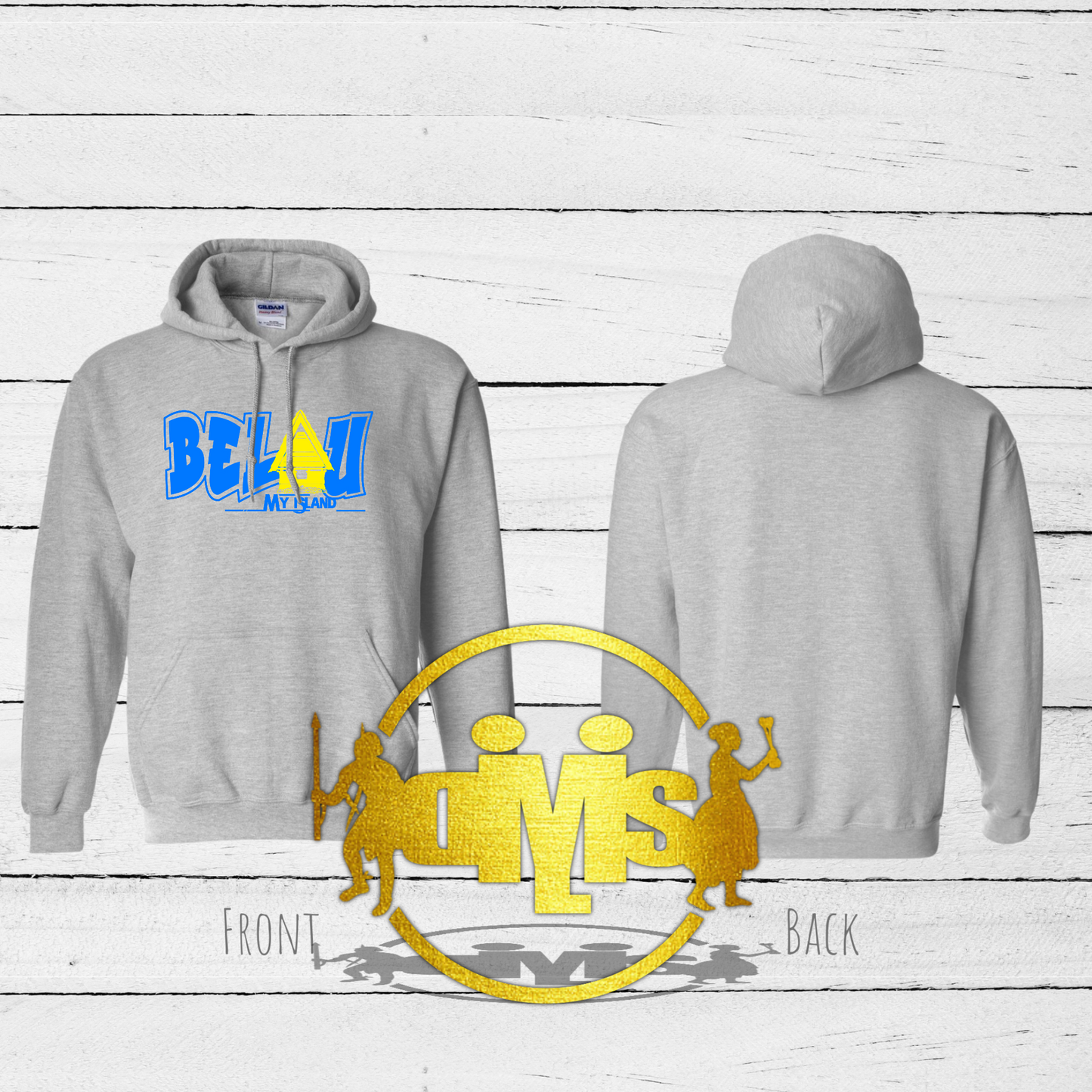 Belau My Island Hoodie