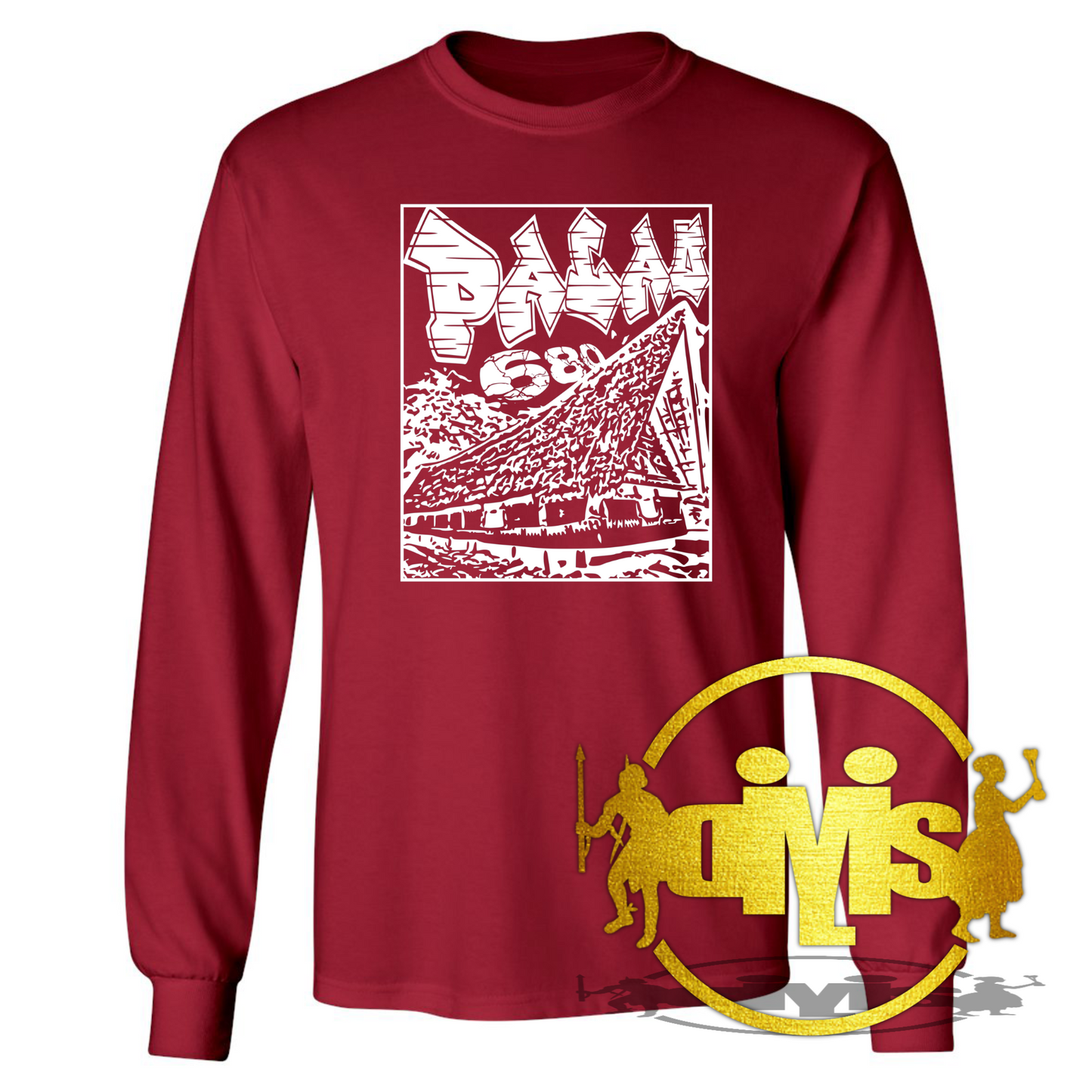 Palau 680 Bai design full front Long Sleeve Shirt