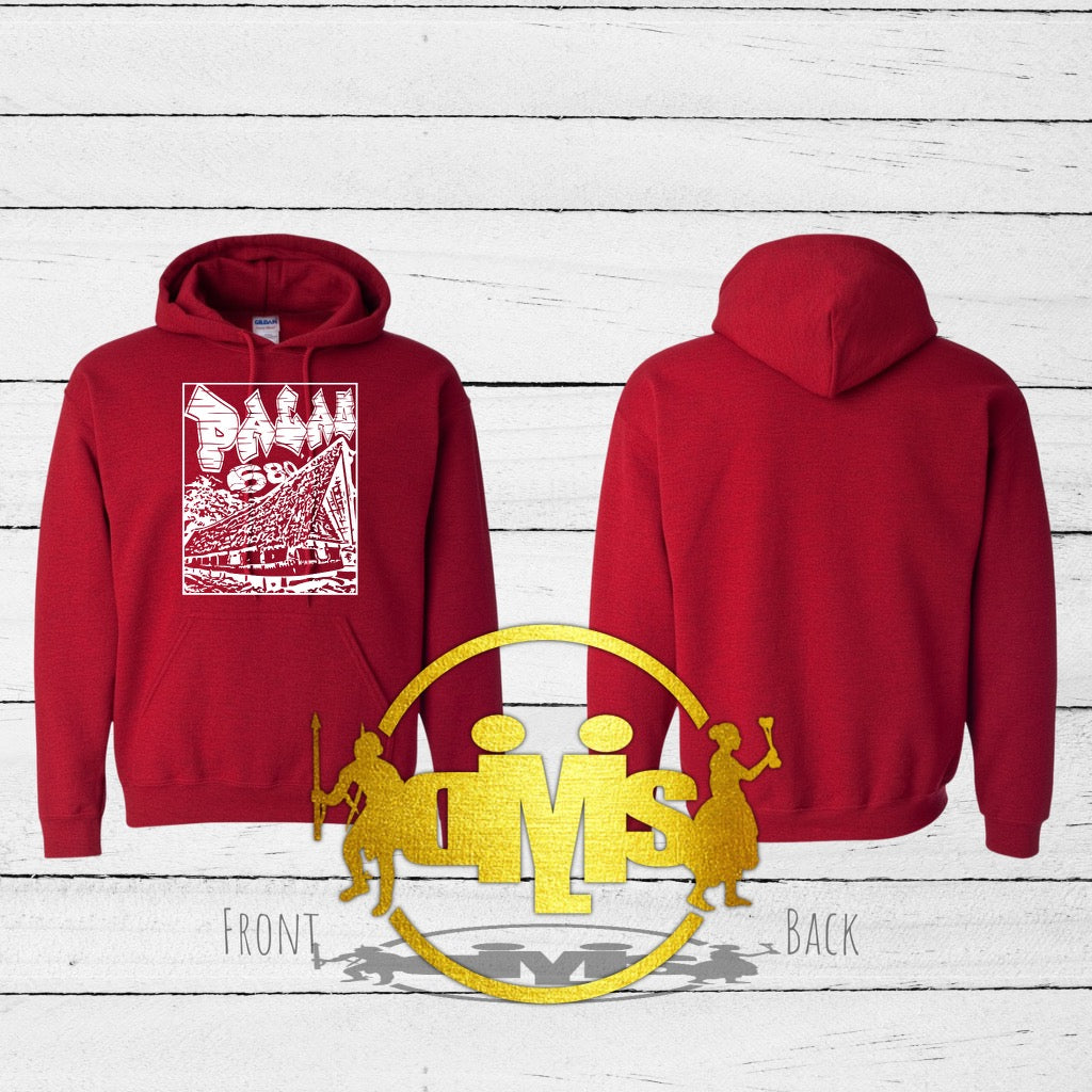 Palau 680 Bai design full front Pullover Hoodie