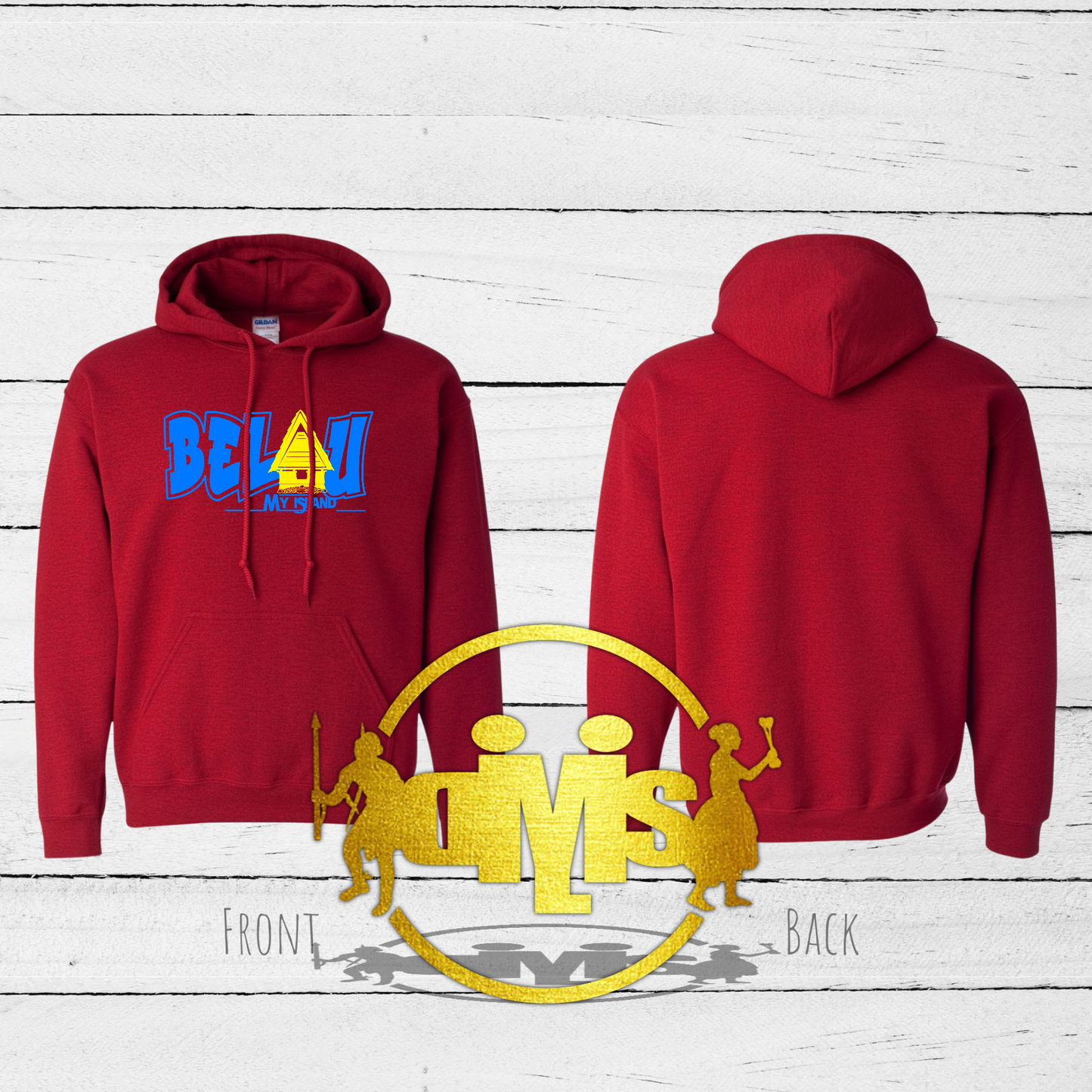 Belau My Island Hoodie