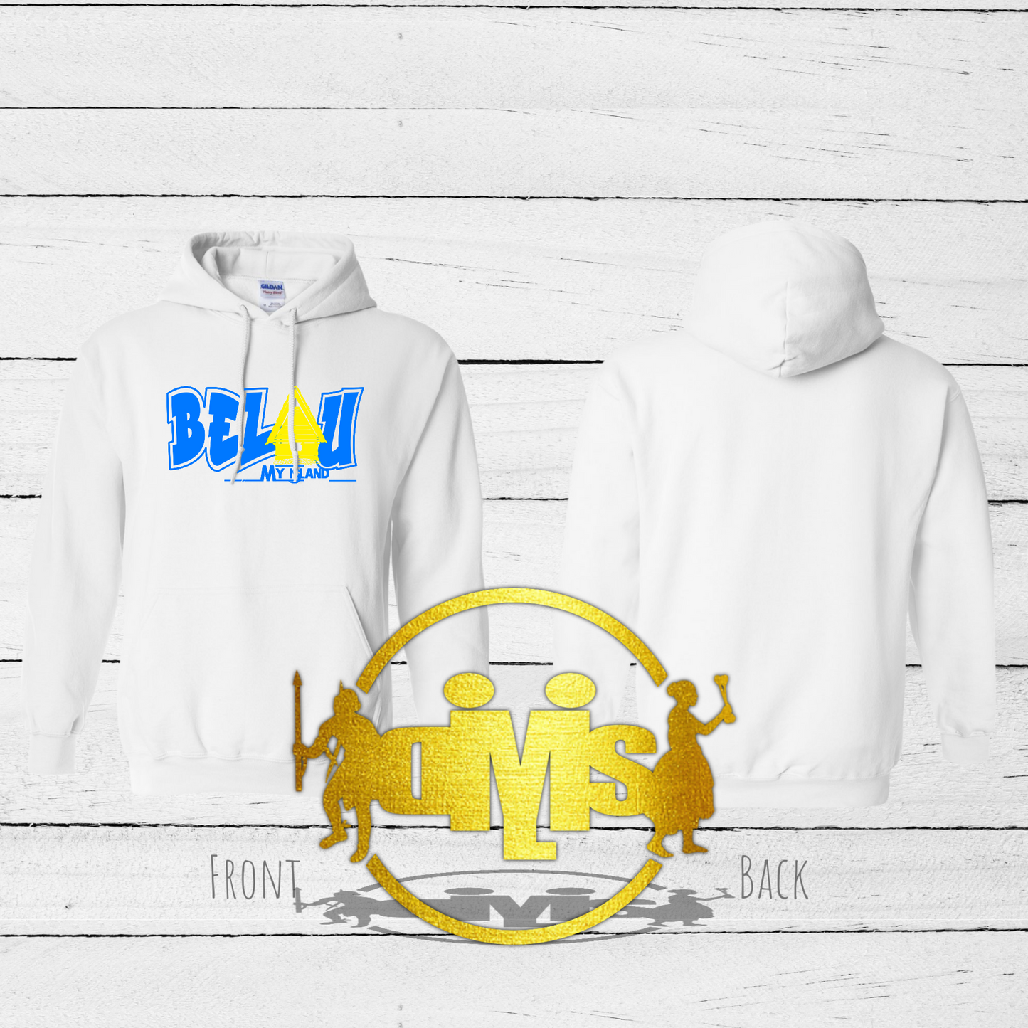 Belau My Island Hoodie