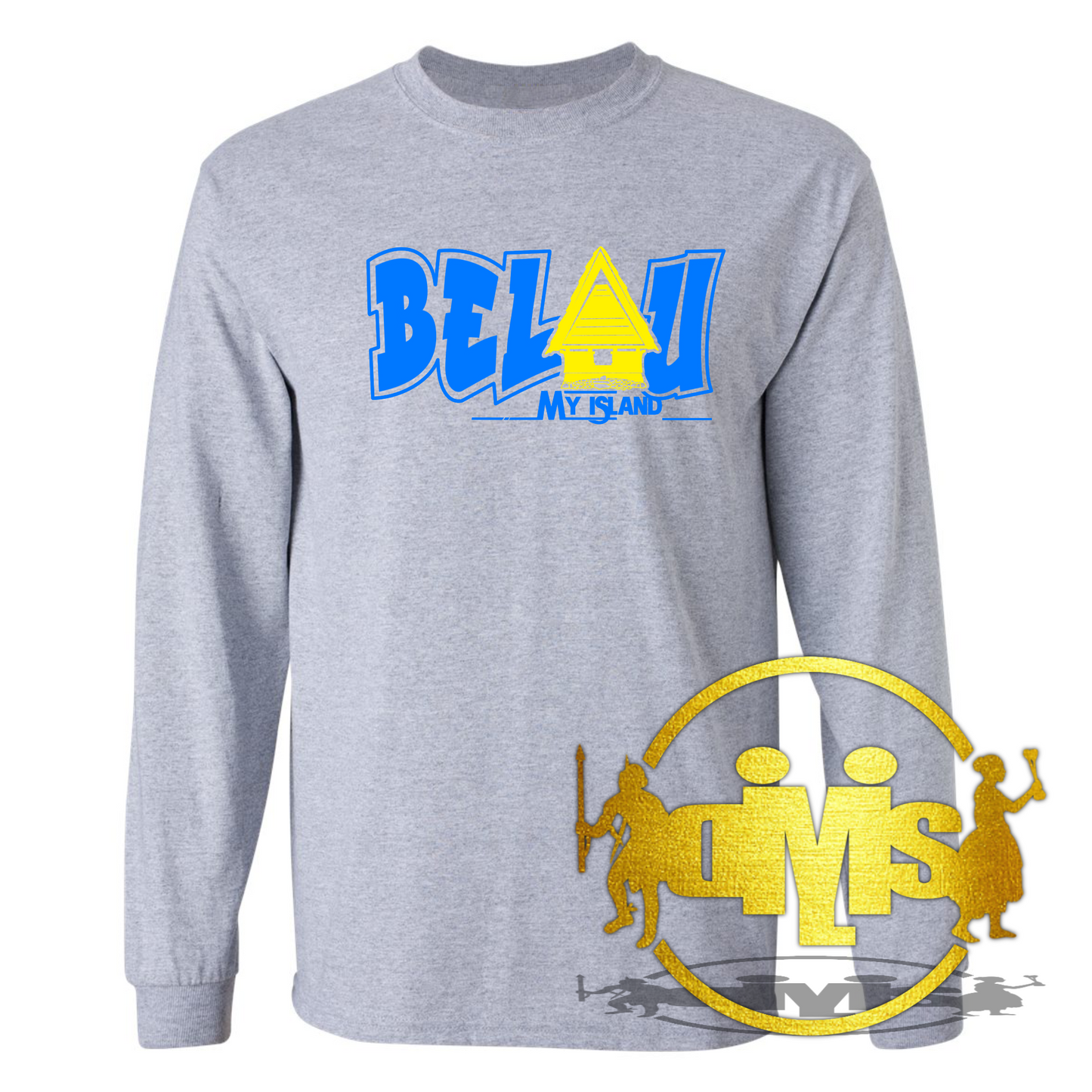 Belau My Island Long Sleeve Shirt