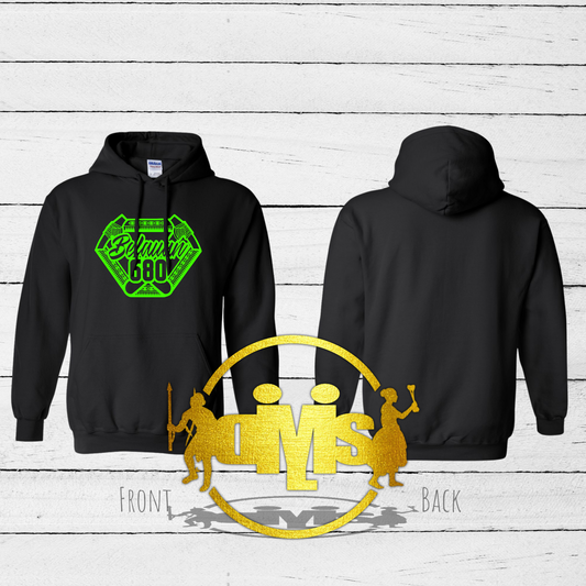 Tribal Belauan 680 Pullover Hoodie