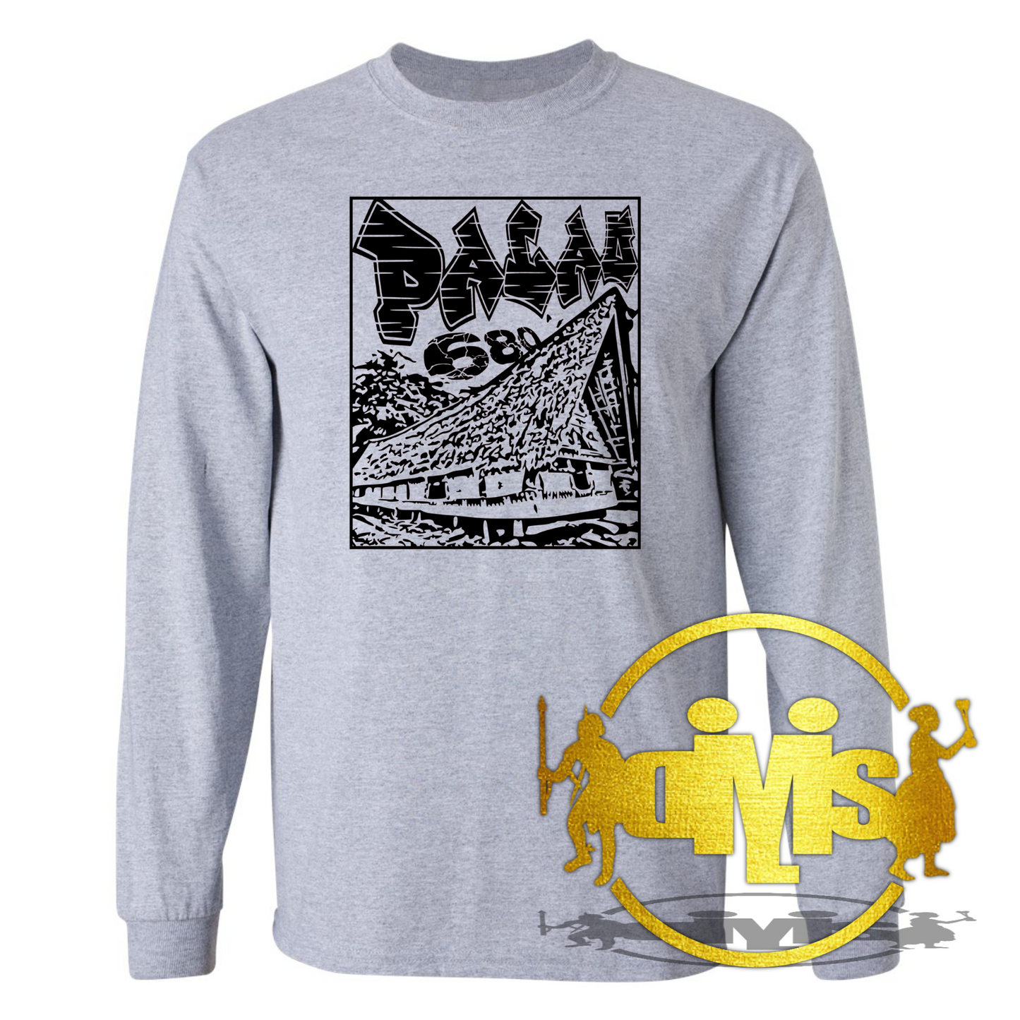 Palau 680 Bai design full front Long Sleeve Shirt