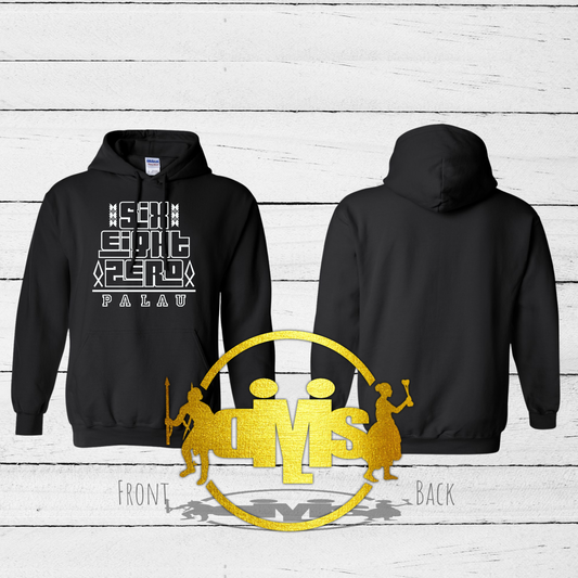 Six Eight Zero 3D Puff Print | Pullover Hoodie | Version II