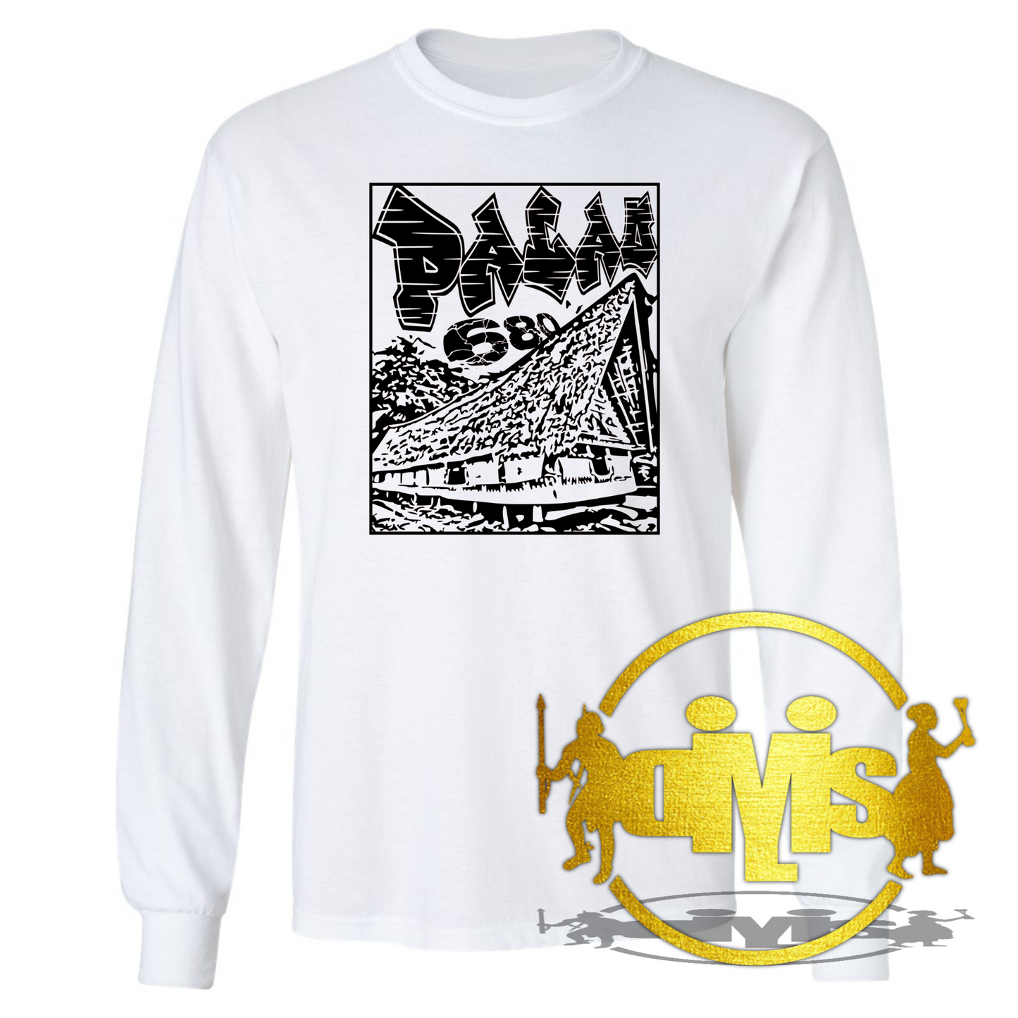 Palau 680 Bai design full front Long Sleeve Shirt