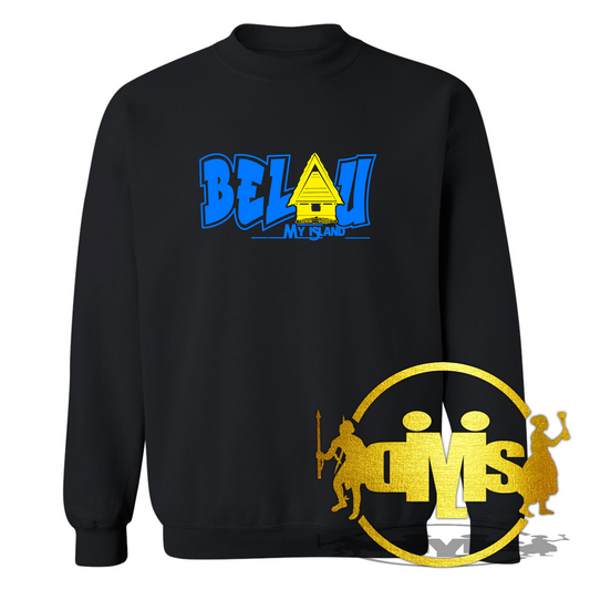 Belau My Island Crewneck Sweater