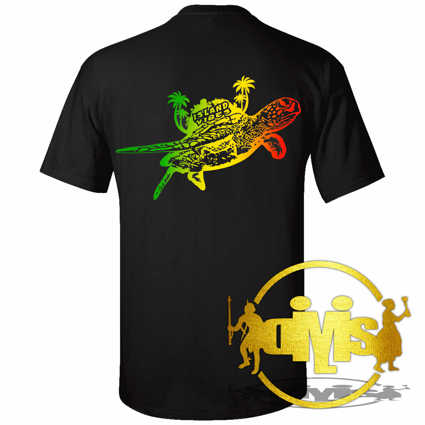 Island Vibes Turtle | Front And Back