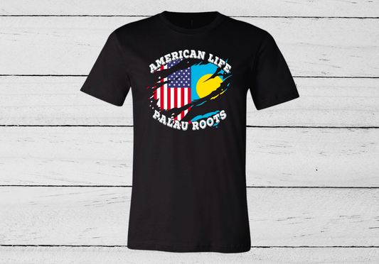 AMERICAN LIFE PALAU ROOTS ADULT SHIRT | VERSION II