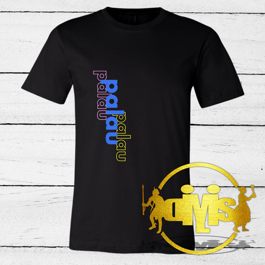 Vertical Palau Tri Color Adult Shirt