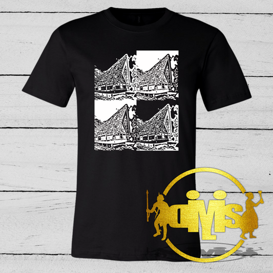 Palau Checkered Bai Design | Adult Shirt