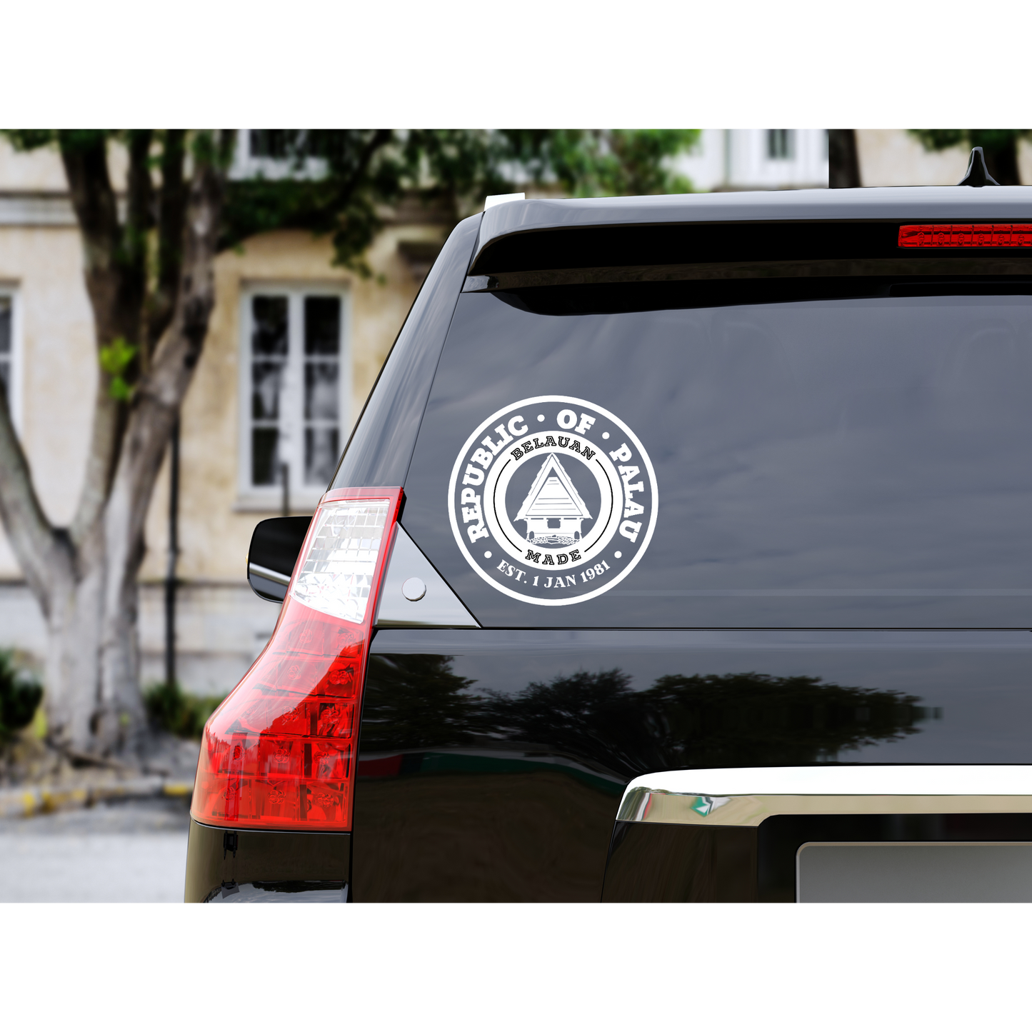 CIRCLE BELAUAN MADE DECAL