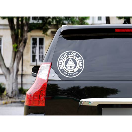 CIRCLE BELAUAN MADE DECAL
